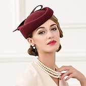 ieftine Pălării Party-Palarie Lână Net Nuntă Kentucky Derby Cursă de cai Ziua Doamnelor Cupa Melbourne Elegant Epocă klasické Cu Funde Net Diadema Articole Pentru Cap