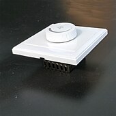 baratos Interruptores-Zdm 300 w ac220v 50 hz botão led dimmers interruptor elétrico para a arte de abertura e fechamento de lâmpadas e lanternas