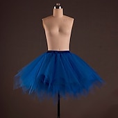 abordables Ropa de ballet-falda de ballet drapeado vestido de tutú para mujer adulto entrenamiento de disfraces poliéster caído