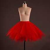 abordables Ropa de ballet-falda de ballet drapeado vestido de tutú para mujer adulto entrenamiento de disfraces poliéster caído
