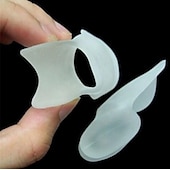 abordables Correcteurs d&#039;oignon-orteil unisexe hallux valgus attelle d&#039;oignon en silicone correcteur de pouce séparateur d&#039;orteil flexion des orteils soulagement de la douleur pédicure pieds outil de soins orthosi en silicone