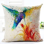 baratos estilo animal-capa de almofada 1 unidade quadrada decorativa macia capa de travesseiro capa de almofada capa de almofada para sofá-cama embalagem lavável mashine de qualidade superior com 1 almofada de linho falso