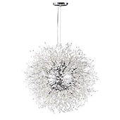 voordelige Spoetnik-ontwerp-100 cm Uniek Ontwerp Kroonluchters Metaal Spoetnik Chroom Modern 110-120V 220-240V