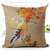 cheap Animal Style-Cushion Cover 1PC Soft Decorative Square Throw Pillow Cover Cushion Case Pillowcase for Sofa Bedroom  Superior Quality Mashine Washable Pack of 1 Faux Linen Cushion for Sofa Couch Bed Chair