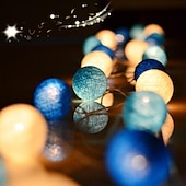 economico Striscie luci a batteria-2.5m Fili luminosi 20 LED Decorazione di nozze di Natale 110-220 V