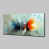 cheap Abstract Paintings-Oil Painting Handmade Hand Painted Wall Art Abstract Modern Home Decoration Décor Stretched Frame Ready to Hang 60*90cm
