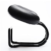 cheap Bikes &amp; Components-Bike Saddle / Bike Seat Ergonomical Dual Pad Adjustable Extra Wide / Extra Large Double Noseless PU Leather High-Density Foam PVC Cycling Road Bike Mountain Bike MTB Black