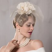 olcso Kalapok és fejdíszek-Selyem / Nettó Kentucky Derby Hat / Lenyűgözők / Kalap val vel 1 Esküvő / Különleges alkalom / Hétköznapi Sisak
