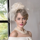 olcso Kalapok és fejdíszek-Selyem / Nettó Kentucky Derby Hat / Lenyűgözők / Kalap val vel 1 Esküvő / Különleges alkalom / Hétköznapi Sisak