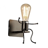 ieftine Lumini LED de Perete-lightinthebox rustic / lodge modern contemporan noutate lămpi de perete aplice de perete aplice din metal 110-120v 220-240v 40 w