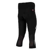 billiga Shorts, tights och byxor för män-TASDAN Herr 3/4 cykeltights Cykel 3/4 Strumpbyxor Byxor Slapp form Vägcykling sporter 3D Tablett Andningsfunktion Snabb tork Reflexremsa Svart Silikon Kläder Cykelkläder / Hög Elasisitet