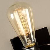 ieftine Lumini LED de Perete-lightinthebox rustic / lodge modern contemporan noutate lămpi de perete aplice de perete aplice din metal 110-120v 220-240v 40 w