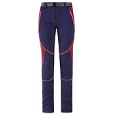 economico Fondi-Per donna Pantaloni da escursionismo Patchwork Estate Primavera Esterno Delicato sulla Pelle Resistente ai Raggi UV Asciugatura Rapida Leggero Pantaloni Nero / arancio Rosa Campeggio / Escursionismo