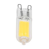 halpa Kaksikantaiset LED-lamput-1 W LED Bi-Pin lamput 250-280 lm G9 T LED-helmet COB Koristeltu Lämmin valkoinen 220-240 V