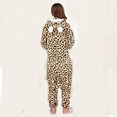 olcso Kigurumi pizsamák-Karnevál Állat Onesie jelmez Matt fekete Onesie pizsama Kigurumi pizsama Pizsamák mert Felnőttek Férfi és női Farsang Rajzfilm