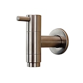 cheap Wall Mount-Stainless Steel Kitchen Faucet,Single Handle One Hole Standard Spout Wall Mounted Kitchen Taps with Hot and Cold Switch
