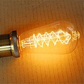 Χαμηλού Κόστους Λάμπες Πυρακτώσεως-5 τμχ 60w vintage λαμπτήρας πυρακτώσεως edison e26 e27 ρυθμιζόμενος διακοσμητικός αντικέ λαμπτήρας πυρακτώσεως για εσωτερικούς χώρους επιτοίχια φωτιστικά οροφής πορτοκαλί ζεστό 220-240v