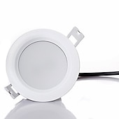 tanie Oświetlenie podtynkowe LED-4szt wodoodporny ip 66 9w 700-800lm 48 x 5730 sdm led wysokiej jakości oświetlenie komercyjne downlight ciepły biały / zimny biały ac220-240v