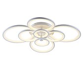 olcso Mennyezeti lámpák-106 cm mennyezeti lámpa led geometriai formák süllyesztett lámpák fém akril festett felületek modern 220v 110v / ce tanúsítvánnyal