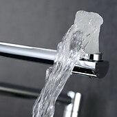Χαμηλού Κόστους Πτυσσόμενο-βρύση κουζίνας - μονόχειρο με μία τρύπα χρωμιωμένο γέμισμα κατσαρόλας επιτοίχια σύγχρονες βρύσες κουζίνας