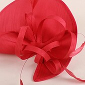 voordelige Fascinators &amp; Hoeden-polyester fascinators kentucky derbyhoed met veer 1pc herfst bruiloft / speciale gelegenheid / feest / avond hoofddeksel