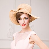 abordables Chapeaux de fête-Tulle Kentucky Derby Hat / Chapeaux avec Plume 1 Soirée / Fête Casque