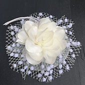 economico Fascinator-Fascinatori  Cappelli  Copricapi con floreale 1PC Occasione speciale  Ladies Day  Copricapo Melbourne Cup per un&#039;ottima impressione Fascinatori del Derby Giornata di corsa Vestito 2025