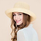 preiswerte Partyhut-Korbwaren Kentucky Derby Hut / Hüte mit 1 Hochzeit / Besondere Anlässe / Alltag Kopfschmuck