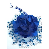 economico Fascinator-Fascinatori  Cappelli  Copricapi con floreale 1PC Occasione speciale  Ladies Day  Copricapo Melbourne Cup per un&#039;ottima impressione Fascinatori del Derby Giornata di corsa Vestito 2025