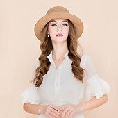 preiswerte Partyhut-Korbwaren Kentucky Derby Hut / Hüte mit 1 Hochzeit / Besondere Anlässe / Alltag Kopfschmuck