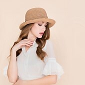 preiswerte Partyhut-Korbwaren Kentucky Derby Hut / Hüte mit 1 Hochzeit / Besondere Anlässe / Alltag Kopfschmuck