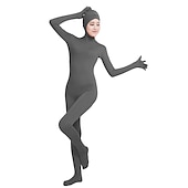 cheap Matte-Zentai Suits Catsuit Skin Suit Carnival Costume Full Body Suit Kings Day All Solid Color Lycra® Costume for Party Stage Kid&#039;s Adults&#039;