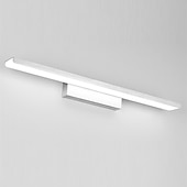 billiga Vanitylampor-led spegellampa 81cm modern/modern stil badrumslampor aluminium borstat material skåp vägglampor sminkbelysning sminklampa sminklampa minimalistisk 110-120/110-120v 32w