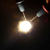 olcso LED-kiegészítők-1 db 3w-os diy led lámpa smd cob chip gyöngy smart ic 220v barkácsoláshoz reflektorhoz spotlámpa hideg fehér meleg fehér 3000k 6000k