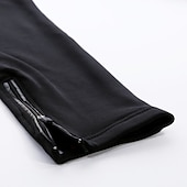 abordables Ensembles de vêtements pour femmes-Malciklo Femme Manches Longues Maillot et Cuissard Long Velo Cyclisme Hiver Toison Velours Lycra Violet Jaune Rouge Britannique Grandes Tailles Vélo Maillot Collant à Bretelles / Corsaire Bretelles