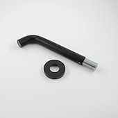 economico Da muro-rubinetto del lavandino del bagno a parete, rubinetti da bagno monoforo in bronzo lucidato a olio nero retrò in bronzo