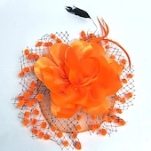 economico Fascinator-Fascinatori  Cappelli  Copricapi con floreale 1PC Occasione speciale  Ladies Day  Copricapo Melbourne Cup per un&#039;ottima impressione Fascinatori del Derby Giornata di corsa Vestito 2025