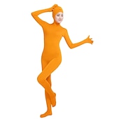 cheap Matte-Zentai Suits Catsuit Skin Suit Carnival Costume Full Body Suit Kings Day All Solid Color Lycra® Costume for Party Stage Kid&#039;s Adults&#039;