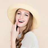 preiswerte Partyhut-Korbwaren Kentucky Derby Hut / Hüte mit 1 Hochzeit / Besondere Anlässe / Alltag Kopfschmuck