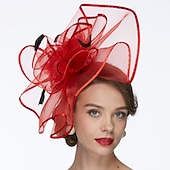 billige Coiffer-Nett Kentucky Hatt  Fascinatorer  Hatter med 1 Stykke Bryllup  Spesiell Anledning  Te Part Hodepryd kjole å imponere Race Dag Kjole