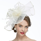 billige Coiffer-Nett Kentucky Hatt  Fascinatorer  Hatter med 1 Stykke Bryllup  Spesiell Anledning  Te Part Hodepryd kjole å imponere Race Dag Kjole