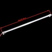 cheap Waterproof Strip Lights-70CM Waterproof IP65 12W 72X 2835 Rigid LED Light Bars Transparent PC tube AC220V