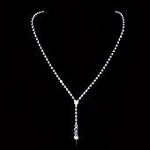 cheap Jewelry Sets-Drop Earrings AAA Cubic Zirconia Cubic Zirconia Women&#039;s Elegant Classic Simple Style Drop Jewelry Set For Wedding Anniversary Party Evening / Choker Necklace / Bridal Jewelry Sets / Engagement