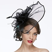 billige Coiffer-Nett Kentucky Hatt  Fascinatorer  Hatter med 1 Stykke Bryllup  Spesiell Anledning  Te Part Hodepryd kjole å imponere Race Dag Kjole