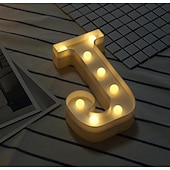 cheap Decorative Lights-LED Letter Lights Sign 26 Letters Alphabet Light Up Letters Sign for Night Light Wedding Birthday Party Battery Powered Christmas Dorm Lamp Home Bar Decoration