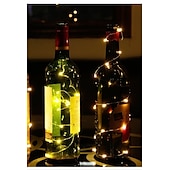 abordables Guirlandes lumineuses USB-Guirlande lumineuse USB 5 m pour réception de mariage élégante, 50 LED, lampe étanche pour Noël, mariage, nouvel an