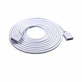 billige Lampesokler og kontakter-2 stk 4 pins rgb skjøtekabel led strip light diy koblingskabel for smd 5050 3528 2835 rgb 2m 6.6ft