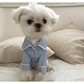 お買い得  パジャマ-犬 パジャマ 子犬の服 カジュアル 普段着 冬 犬服