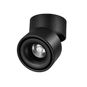 cheap Spot Lights Fixtures-1PC LED Ceiling Spotlight 360 Adjustable Downlight Surface Mounted 12W 10W 7W Warm White Cold White 85-265V