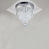 cheap Chandeliers-3-Light 25 cm Flush Mount Lights Metal Painted Finishes 110-120V 220-240V / CE Certified